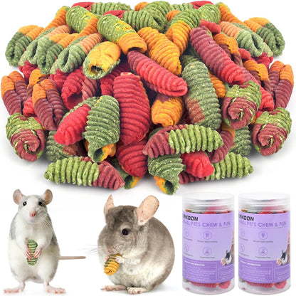ERKOON Chinchilla Treats, Timothy Grass Chew Toys for Teeth for Rabbit Guinea Pig Gerbil Rat Dwarf Hamster (Large Size-1 Pack) - Image 9