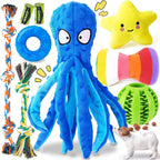 KIPRITII 9 Pack Interactive Puppy Dog Toys complete bundle set front view displayed neatly