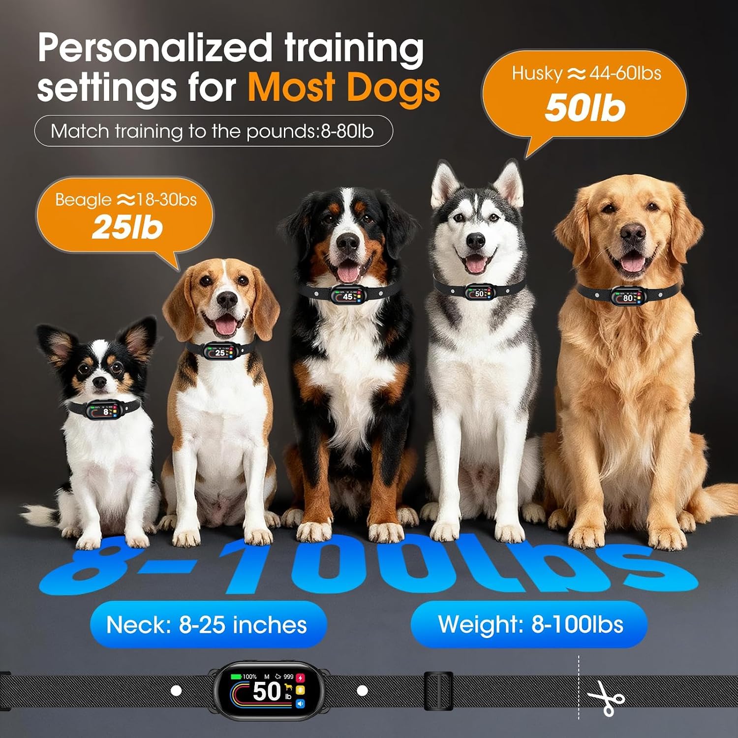 SKBAK smart bark device charging port details