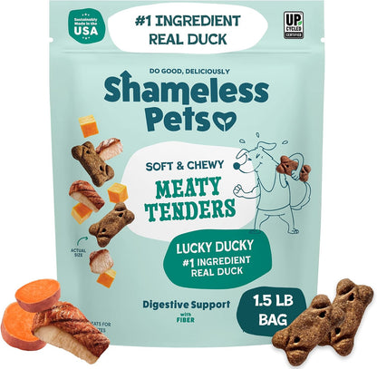 Shameless Pets Soft Dog Treats - Bacon Me Crazy Meaty Tenders, Soft & Chewy Treats for Dogs, Real Bacon 1st Ingredient, Grain Free, Healthy Treats for Small, Medium & Large Dogs, 8oz - Image 13