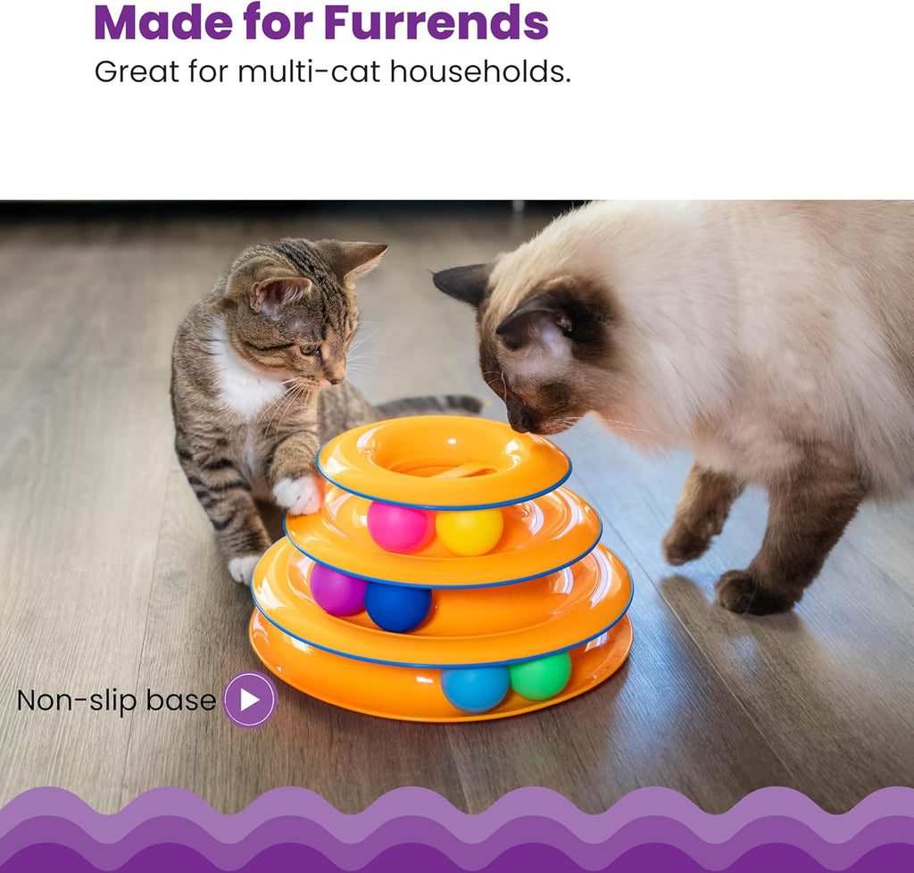 Catstages Tower Of Tracks multi-level design for indoor cats