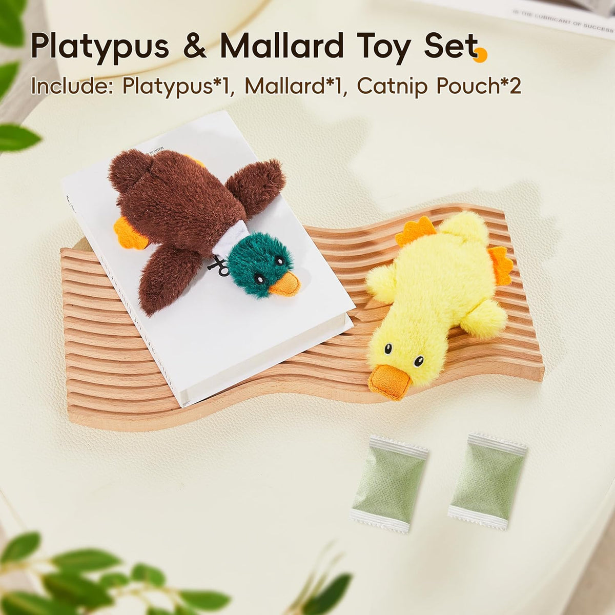 Durable plush texture of Potaroma cat toys