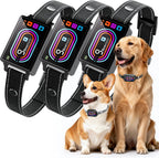 Keoge bark collar on a dog model demonstrating fit