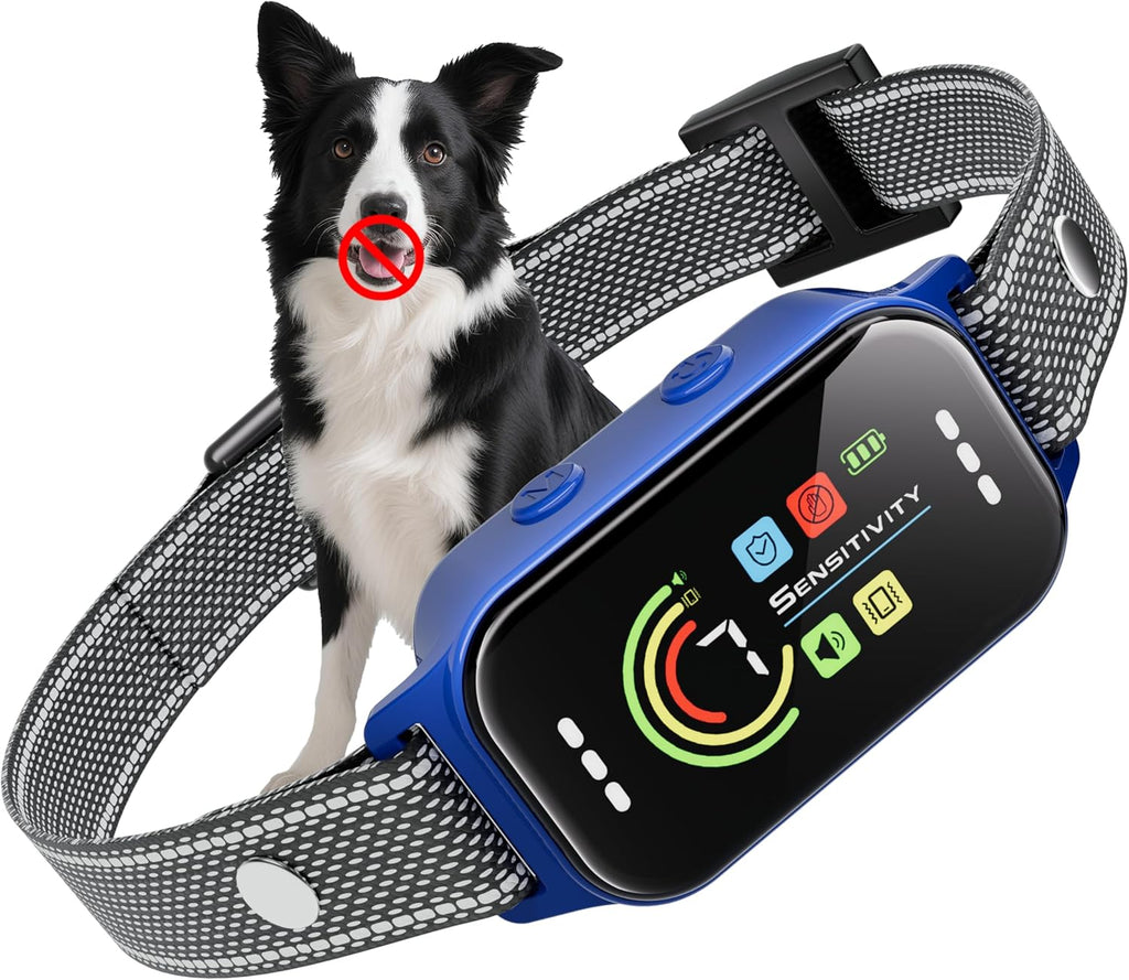 Jeuje dog bark collar packaging and accessories