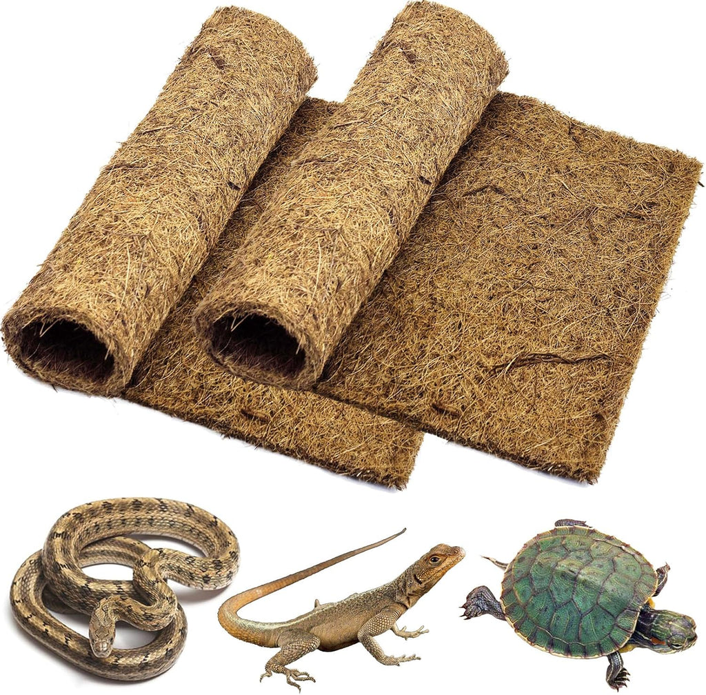 Packaging details of PINVNBY natural coconut fiber reptile substrate