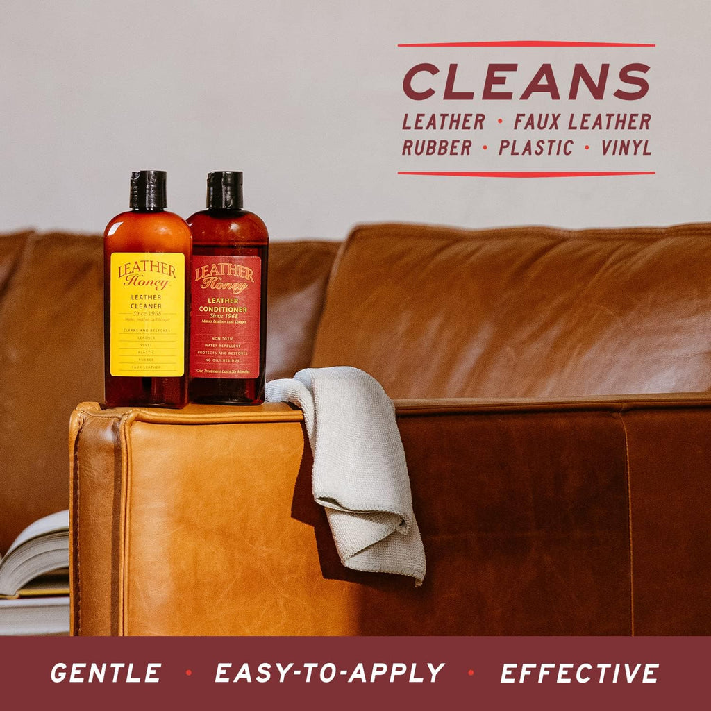 Odorless silicone free leather cleaning solution for shoes and boots