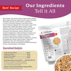 Premium Dr. Harvey's Every Dog Health dehydrated dog food product stack