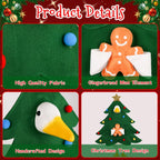 Aymolas holiday porch goose clothing displaying the secure back fit