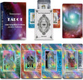 Smoostart holographic tarot cards for beginners front of box