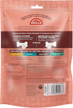 Better Belly rawhide alternative dog rolls with real venison package details