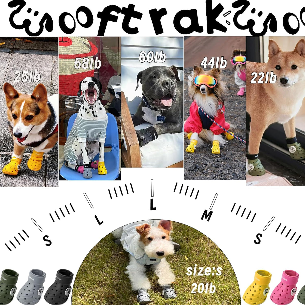 Small pink dog shoes for hot pavement