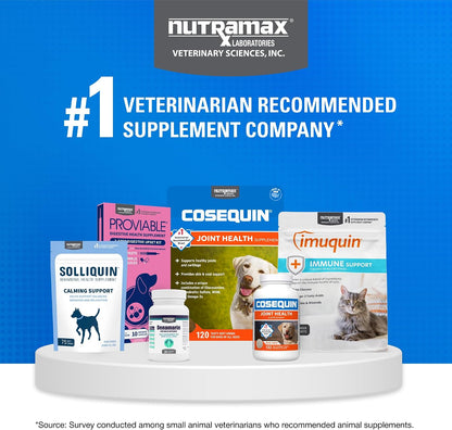 Nutramax Cosequin cat joint support clinical research label