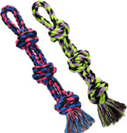 UPSKY Dog Rope Toys 2 Nearly Indestructible Dogs Toy for Medium to Large Breed, Dental Cleaning Chew/Tug Toy for Boredom, Dog Grinding Teeth for Aggressive Chewers - Image 9