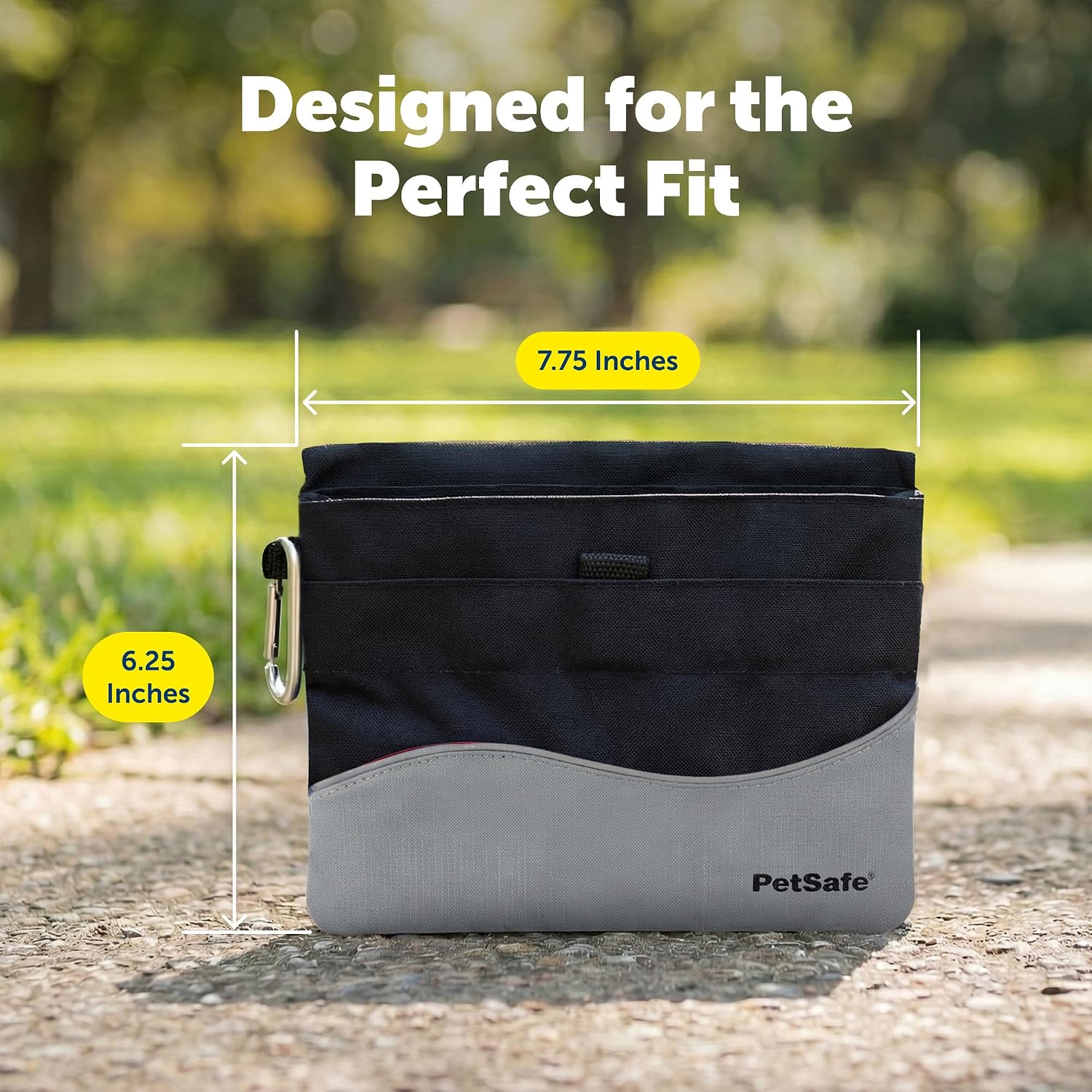 Side profile of PetSafe Treat Pouch Sport with belt