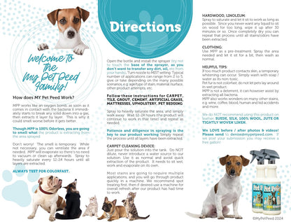 My Pet Peed USA imported pet cleaning supplies