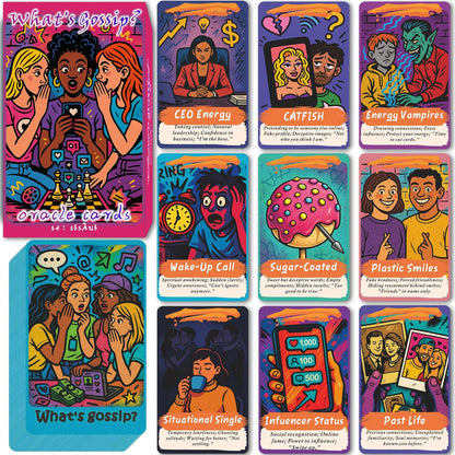Sishui What Is Bagua Tea Oracle Card Deck front view of eighty card spiritual tarot set.