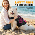 Queenmore small dog life jacket sizing adjustment belly straps