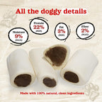 Natural Farm dog treats packaging showing 6 count