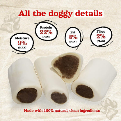 Natural Farm dog treats packaging showing 6 count