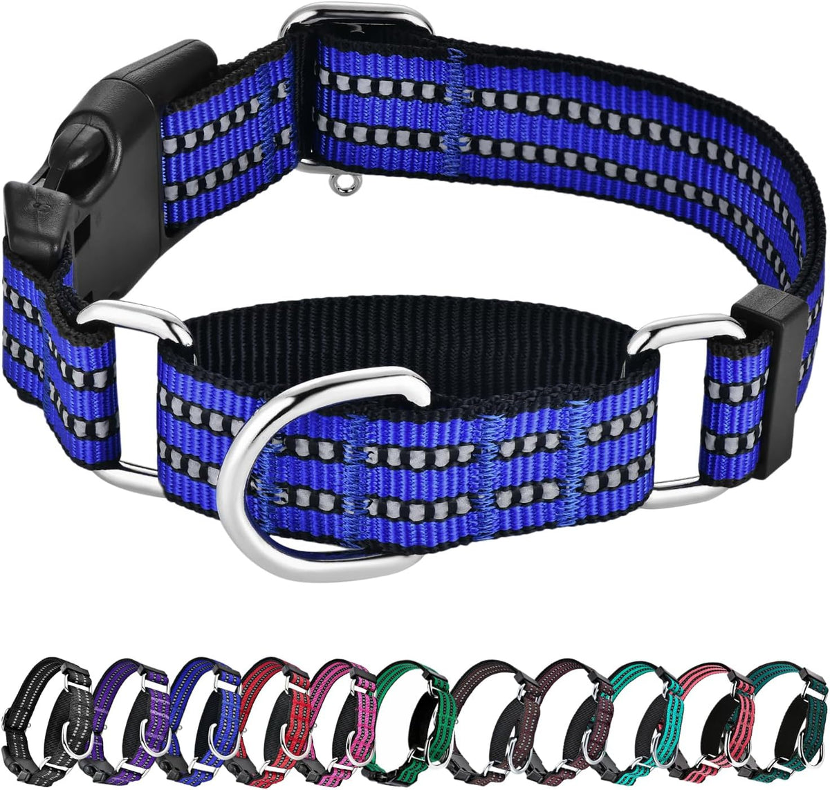 Hikiko martingale dog collar medium size dimensions and texture