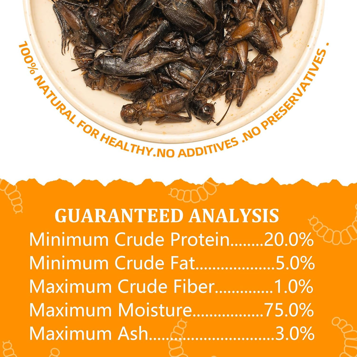 Jadingsfarm insect treat open can showing moist texture.