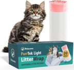 PurrTek Cat Litter Box Liners - LitterWrap Drawstring Bags for Automatic & Self-Cleaning Litter Boxes | Precision Fit, Jumbo Heavy-Duty, Leak-Proof, Unscented Odor Control, Replacement Refills - Image 11