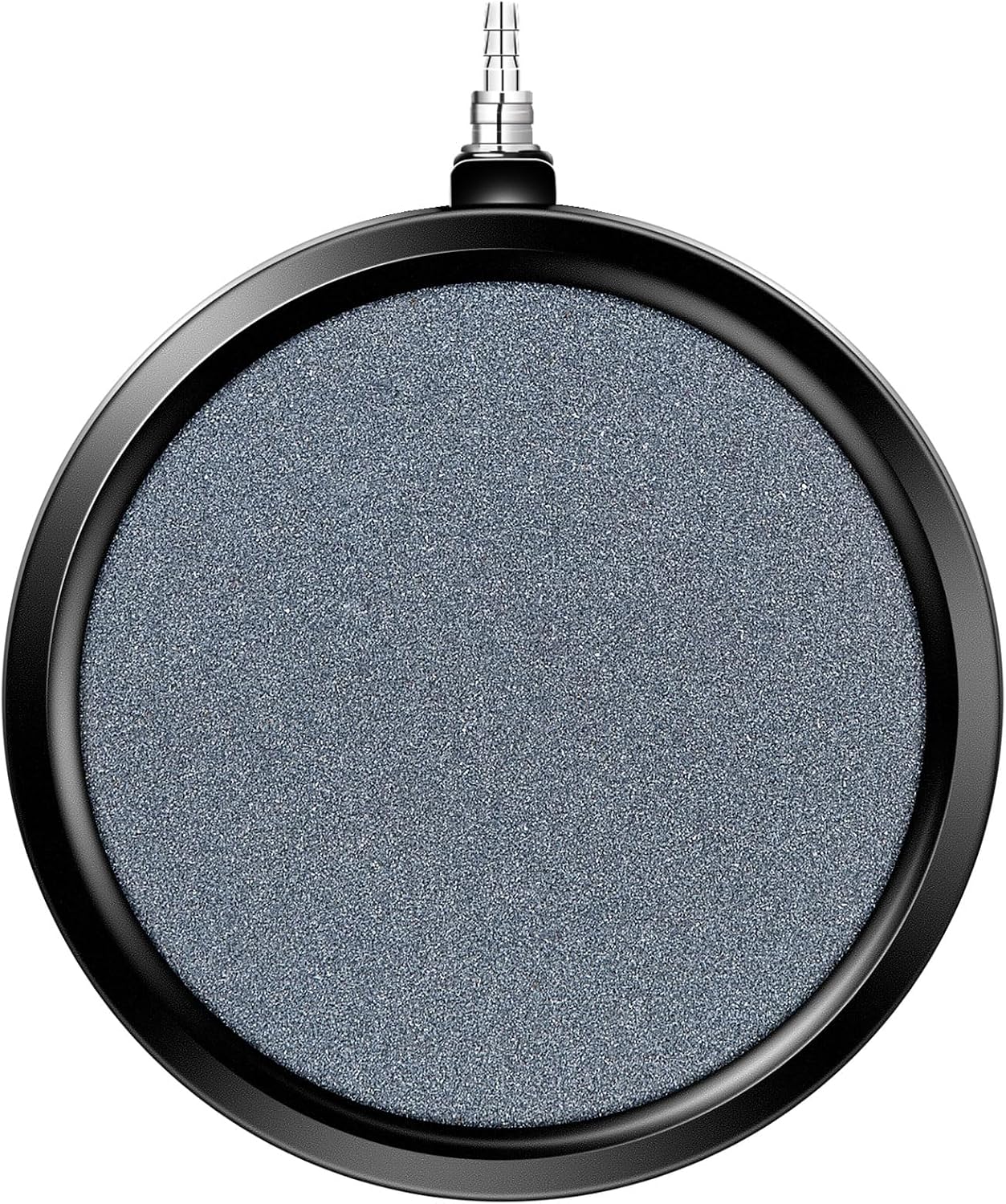 VIVOSUN air stone disc front view showcasing five inch porous grey ceramic aeration surface.