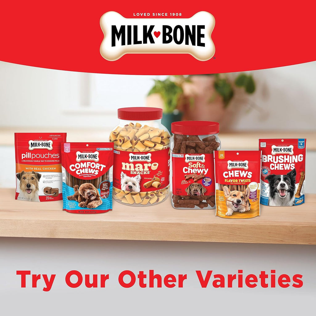 Milk-Bone Chews GnawBones Rawhide Free Dog Treats, Chicken, 5 Long Lasting Small/Medium Knotted Bones - Image 11