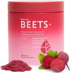 Natrava Beets Plus Organic Beet Root Powder front container view for heart health