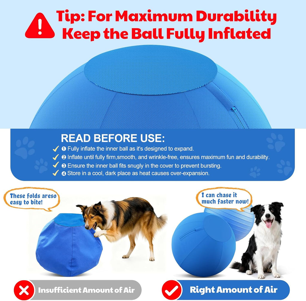 Bugarore herding ball for horses and large dogs