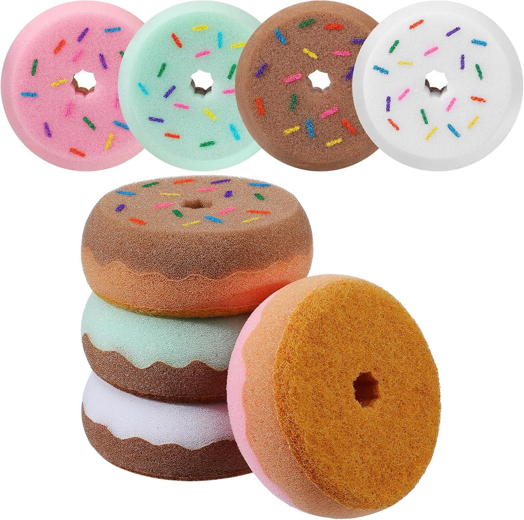 LemonRoad tack sponge donut shaped pack front view showing multiple colors