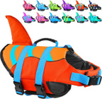 Fragralley Dog Life Jacket Shark, Dog Life Vest Adjustable Ripstop, Dog Swimming Safety Vest with Superior Buoyancy & Rescue Handle for Small Medium Large Dogs, Swim, Pool, Beach, Boating - Image 15