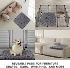Close up of Eswin 4-layer construction for pet pee pads