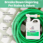 Skout's Honor 32 Ounce pet stain remover on outdoor brick patio.