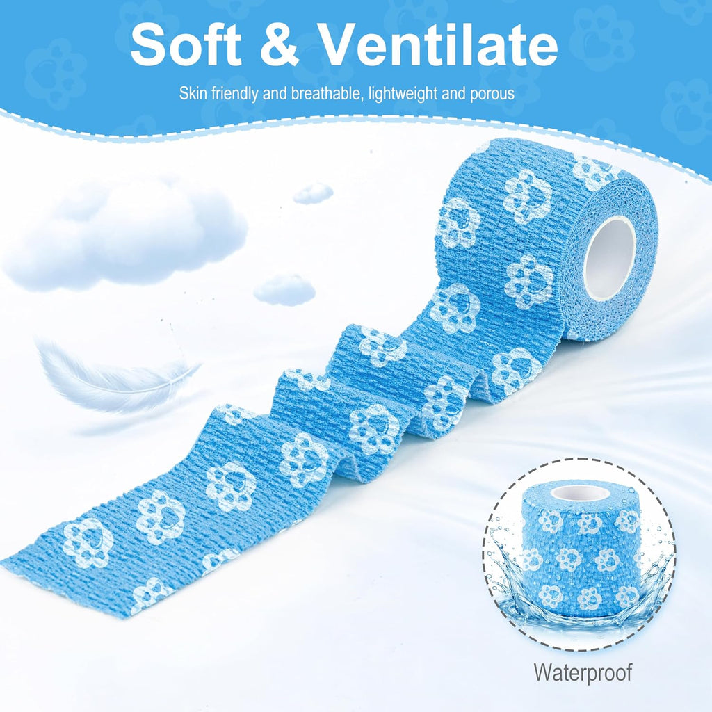 Hand tearing WePet breathable non-woven bandage