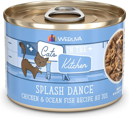 Weruva Cats in The Kitchen, Kitchen Cuties Variety Pack, Wet Cat Food, 3.2oz Can (Pack of 12) - Image 12