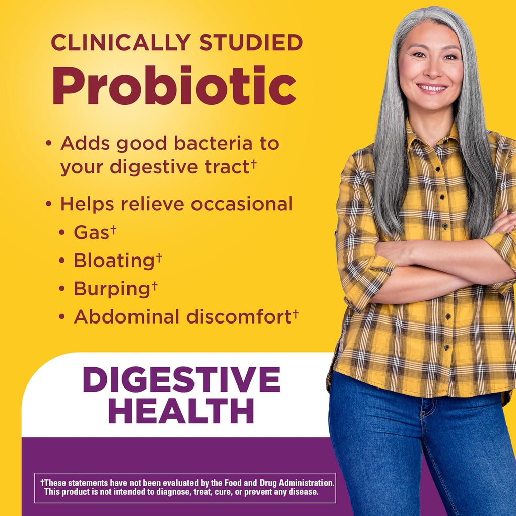 Nature Made Probiotic Prebiotic Fiber Gummies bottle side angle