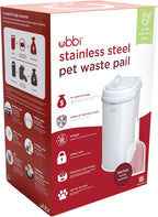 Included matching litter scoop for Ubbi disposal system