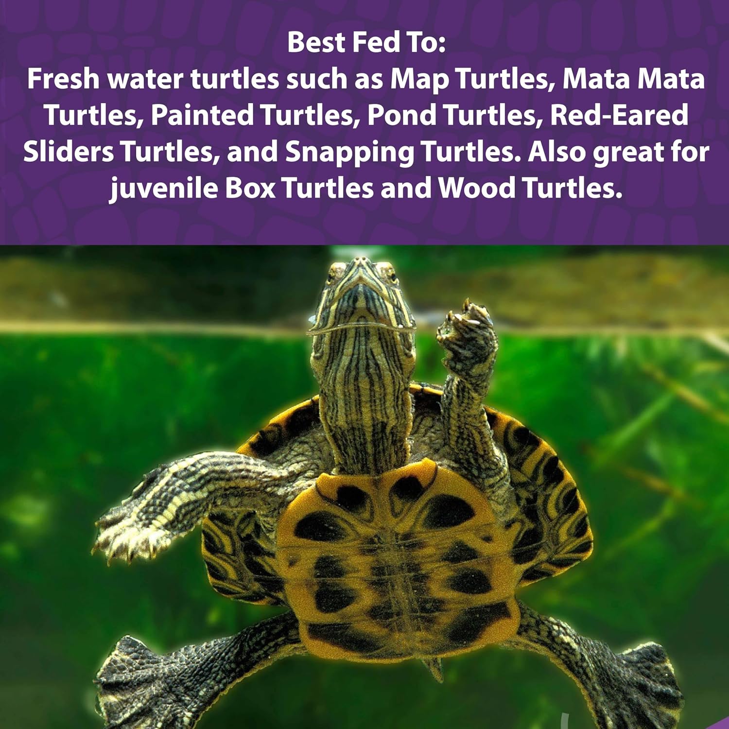 Authentic Mazuri reptile nutrition label and ingredient details