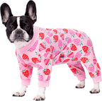 Dog Surgery Recovery Suit, Dog Onesie for Surgery Female Male Dogs, Dogs Pajamas Long Sleeve, Small Dogs Onesie, Abdominal Wound Bandages Surgical Suit, Cat Recovery Suit for Shedding Skin Disease - Image 13