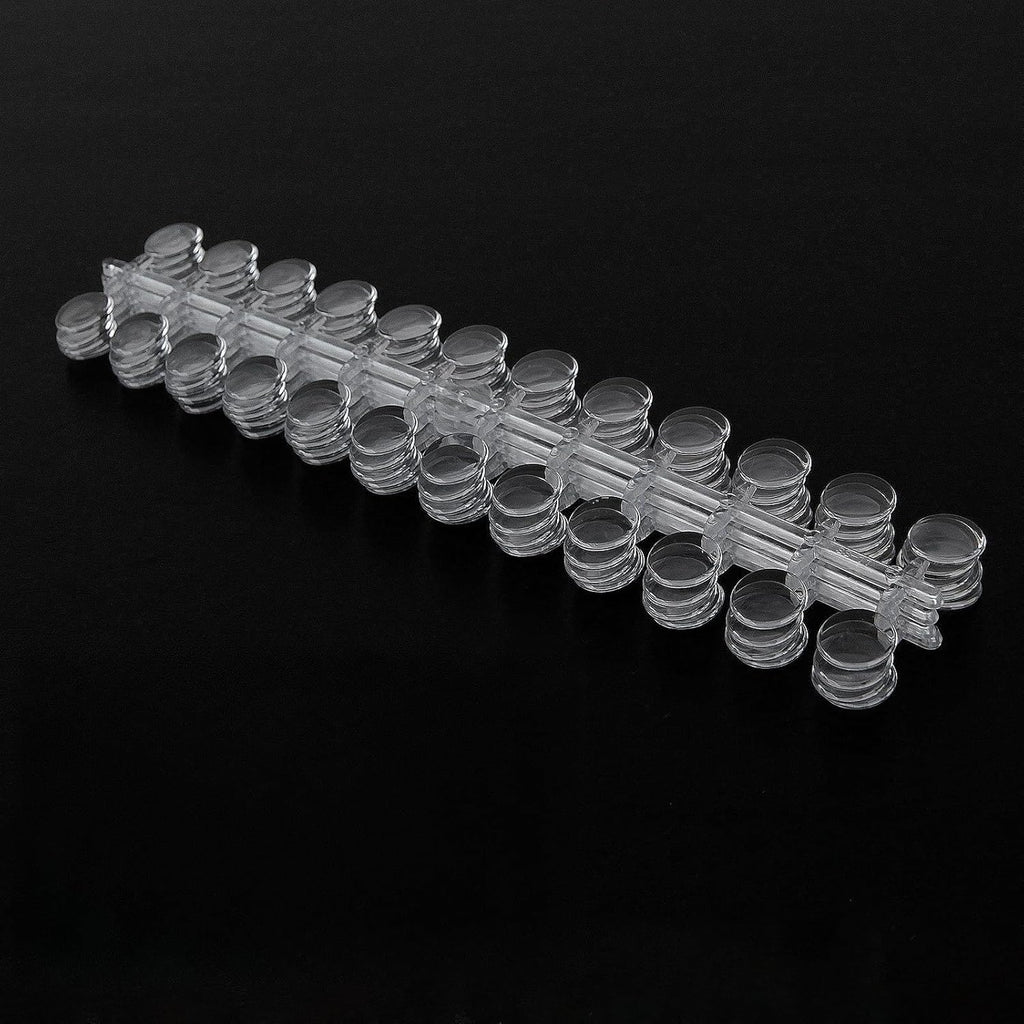Flofia 120 pieces nail polish swatch dots front view