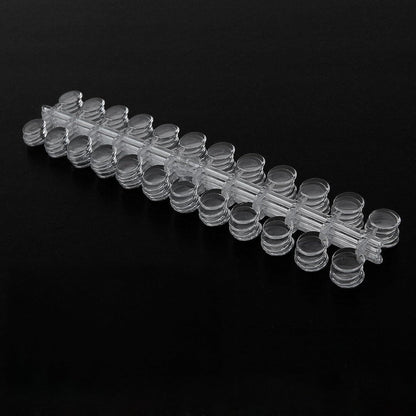 Flofia 120 pieces nail polish swatch dots front view