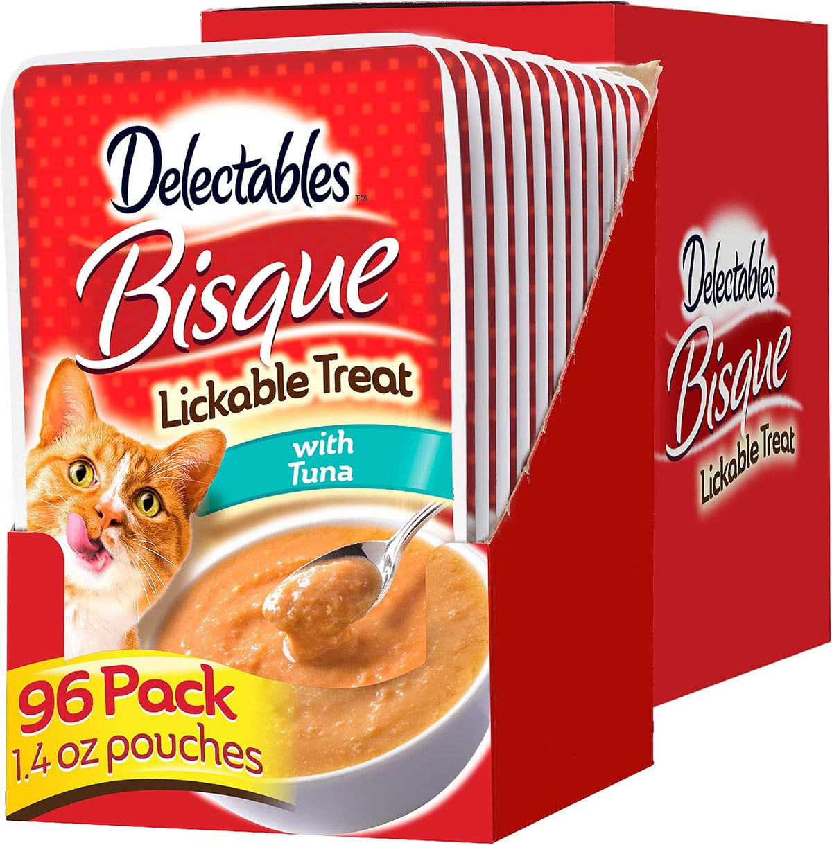 Delectables Lickable Treat Stew Non-Seafood Wet Cat Treat with Real Chicken, Food Topper, Hydrating, Grain-Free, No Fillers, No By-Products, No Added Preservatives, 1.4oz Pouch, 12ct - Image 13