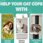 Premium USA imported cat digestion support and hairball prevention supplement