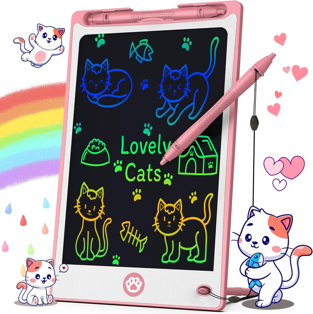 Hockvill 8.8 inch LCD writing tablet front view for kids