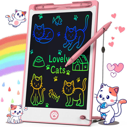Hockvill 8.8 inch LCD writing tablet front view for kids