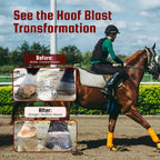 Premium USA imported horse hoof supplement bag close up