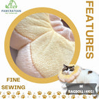 Pawcratean yellow flower recovery cone used as a comfortable neck pillow for sleeping pets