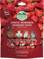 Oxbow Simple Rewards Apple Banana Treats, Timothy Hay Guinea Pig & Bunny Treats, Pet Snack, Made with Oxbow Guinea Pig Hay, Made in USA, Timothy for Rabbit, 3 oz Bag - Image 13