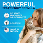 NonScents Fragrance Free Litter Deodorizer lifestyle setting with pet accessories